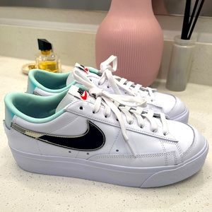 Nike Blazer Low Platform Shoes